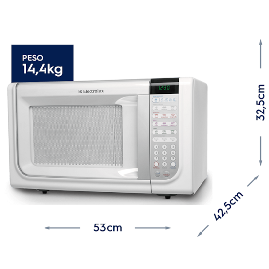 Micro Ondas 31L Mef41 Electrolux 220V Branco Micro Ondas 31L Mef41 Electrolux 220V Branco