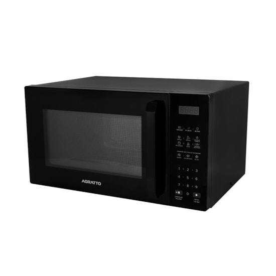 Micro Ondas 32 Litros Agratto 220V Preto Preto Micro Ondas 32 Litros Agratto 220V Preto Preto