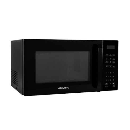 Micro Ondas 32 Litros Agratto 220V Preto Preto Micro Ondas 32 Litros Agratto 220V Preto Preto