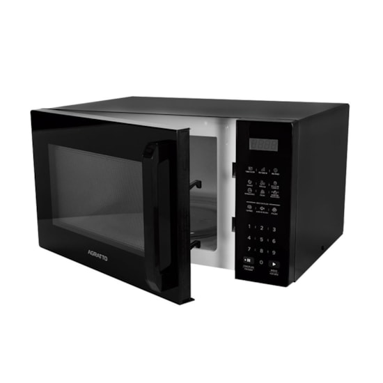 Micro Ondas 32 Litros Agratto 220V Preto Preto Micro Ondas 32 Litros Agratto 220V Preto Preto