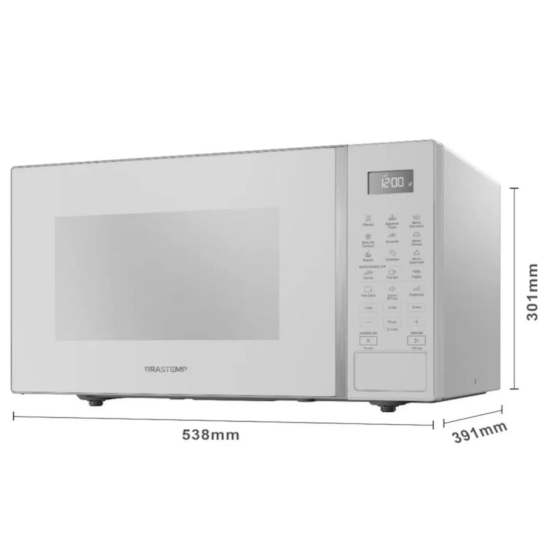 Micro Ondas 32L Bms46 Brastemp 220V Branco