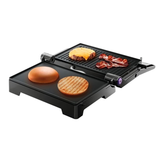 Mini Grill Dako 220V Preto