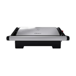 Mini Grill Elétrico 2 Em 1 Oster 220V Inox