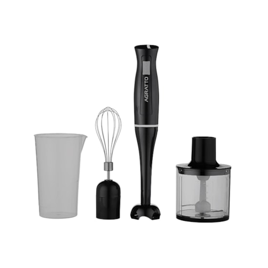 Mixer 3 Em 1 700Ml Agratto Preto