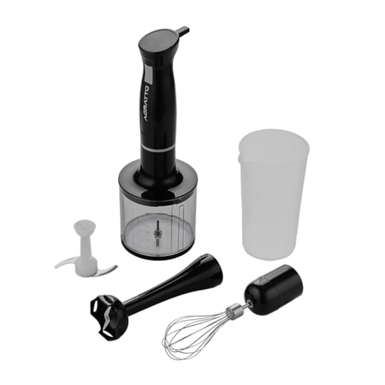 Mixer 3 Em 1 700Ml Agratto Preto