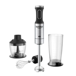 Mixer Dako 3 Em 1 800W Funcao Turbo Inox Preto