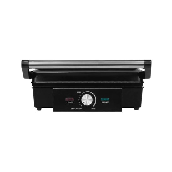 Multi Grill Mr Cheff Inox 2000W Agratto Preto