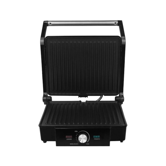 Multi Grill Mr Cheff Inox 2000W Agratto Preto