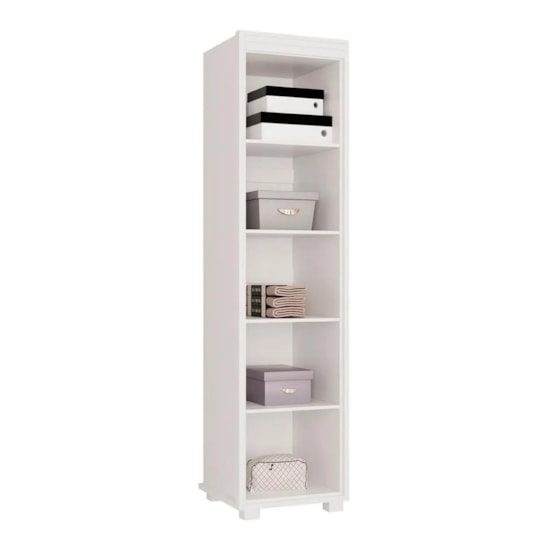 Multiuso Malta 1 Porta Fenix 100% Mdf Branco Multiuso Malta 1 Porta Fenix 100% Mdf Branco