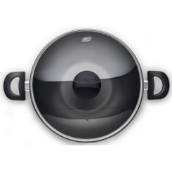 Paellera N28 4.3L Supra Wok C/Alça Mta Grafite Paellera N28 4.3L Supra Wok C/Alça Mta Grafite