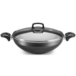 Paellera N28 4.3L Supra Wok C/Alça Mta Grafite Paellera N28 4.3L Supra Wok C/Alça Mta Grafite