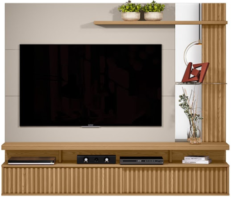 Painel Home Maragogi Linea Brasil Carvalho Off White
