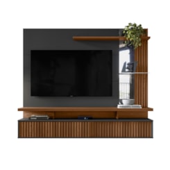 Painel 182Cm Tv Ate 60P Maragogi Linea Freijó Preto Painel 182Cm Tv Ate 60P Maragogi Linea Freijó Preto