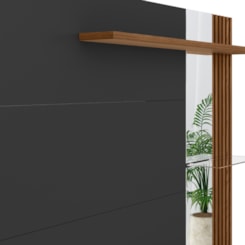 Painel 182Cm Tv Ate 60P Maragogi Linea Freijó Preto Painel 182Cm Tv Ate 60P Maragogi Linea Freijó Preto