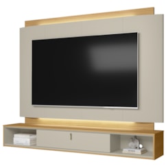 Painel 200Cm Tv Ate 75P Havana Linea Tauari/Off White