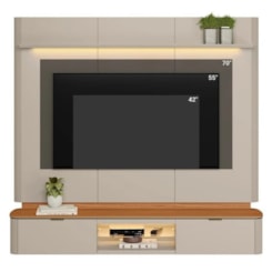 Painel Home Ferrara Linea Canela Off White