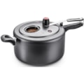 Panela De Pressão 7L Com Visor Mta Grafite