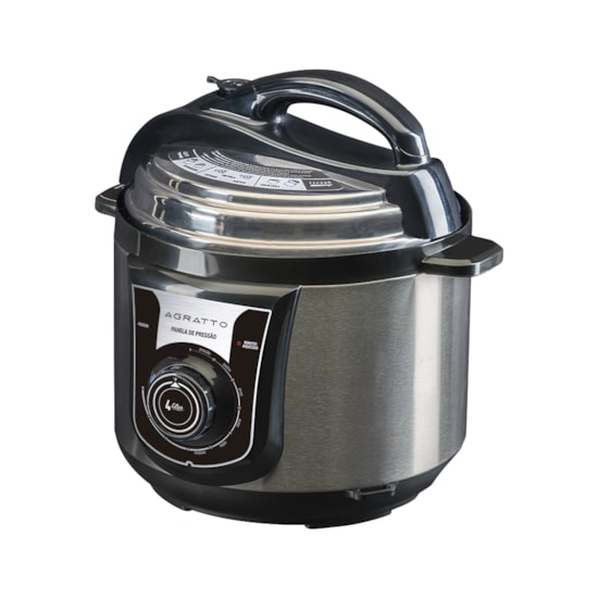 Panela De Pressão Elétrica Pe02 4 L 220V Preto Panela De Pressão Elétrica Pe02 4 L 220V Preto
