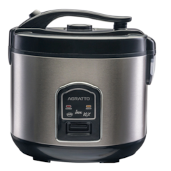 Panela Elétrica Arroz Visor Pai10x 220V Agratto Inox