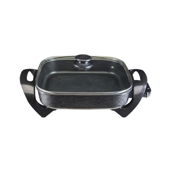 Panela Eletrica Mangiare 1500W Agratto Preto