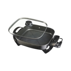 Panela Eletrica Mangiare 1500W Agratto Preto