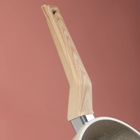 Panela Wok Com Tampa 5,5L Oster Cinza Dust