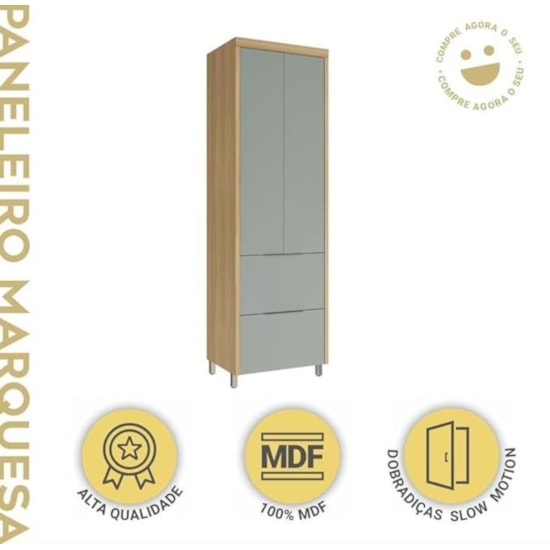 Paneleiro 70Cm Marquesa Nesher  Nature Verde