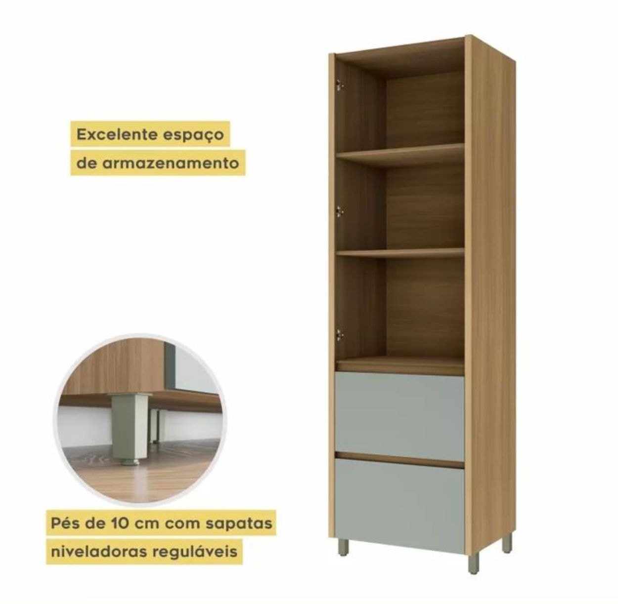Paneleiro 70Cm Rainha Nesher Nature Verde - Eletrolar