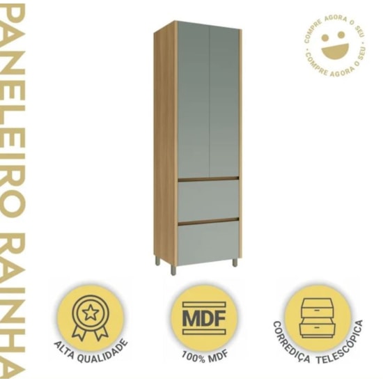 Paneleiro 70Cm Rainha Nesher  Nature Verde Paneleiro 70Cm Rainha Nesher  Nature Verde