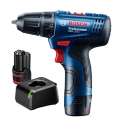 Parafusadeira Furadeira 1 Bateria Gsr120li Azul