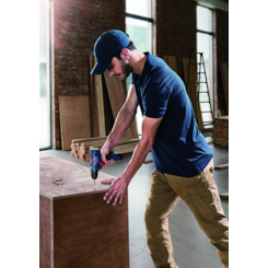 Parafusadeira Furadeira 2 Baterias Gsr120li Verde