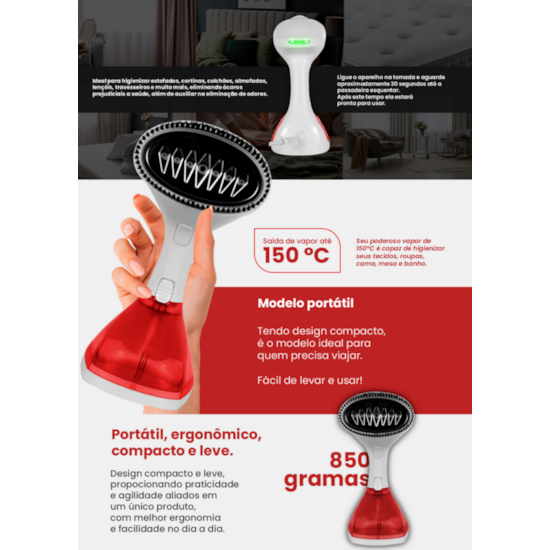 Passadeira A  Vapor Bravo Agratto 220V Branco Passadeira A  Vapor Bravo Agratto 220V Branco