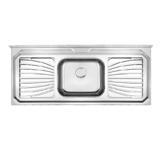 Pia Inox 120X53x04 Standart Inoxsul Inox Pia Inox 120X53x04 Standart Inoxsul Inox