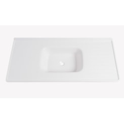 Pia Marmorite 1,20 Mts Granitada Branco