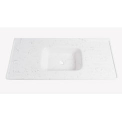 Pia Marmorite 1,20 Mts Granitada Granitado Branco
