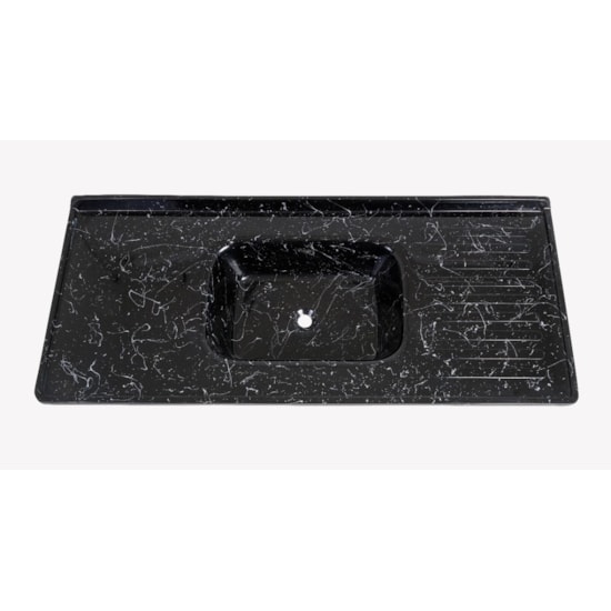Pia Marmorite 1,20 Mts Granitada Branco