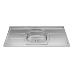 Pia Plus Inox 120X53 Bancada E Mesa Inox Pia Plus Inox 120X53 Bancada E Mesa Inox