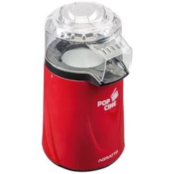 Pipoqueira Elétrica Pop Cine Com Dosador 1200W Agratto 220V Vermelho