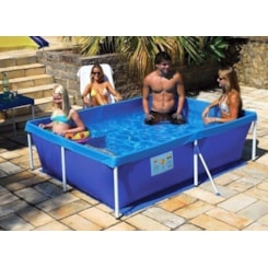Piscina Estruturada 2000 Litros Mor Azul Piscina Estruturada 2000 Litros Mor Azul