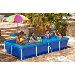 Piscina Estruturada 3000 Litros Mor Azul Piscina Estruturada 3000 Litros Mor Azul