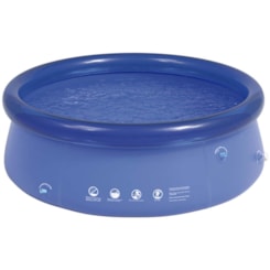 Piscina Inflável 1000 Litros Mor Azul Piscina Inflável 1000 Litros Mor Azul