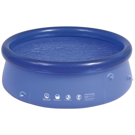 Piscina Inflável 1000 Litros Mor Azul Piscina Inflável 1000 Litros Mor Azul