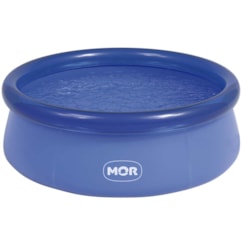 Piscina Inflável 1000 Litros Mor Azul Piscina Inflável 1000 Litros Mor Azul