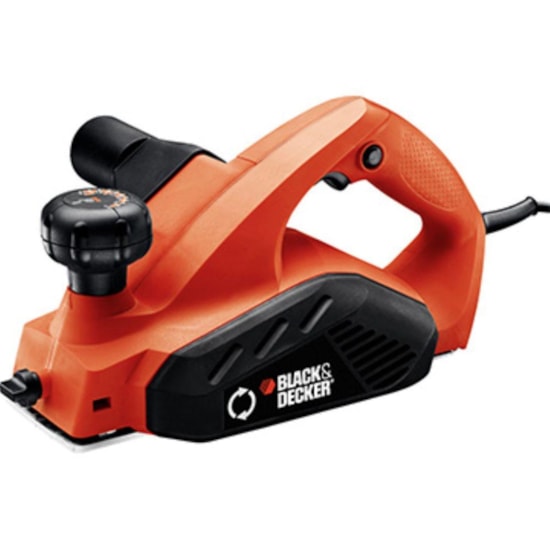 Plaina Elétrica 3 1/4 Black Decker 650W Preto Laranja Plaina Elétrica 3 1/4 Black Decker 650W Preto Laranja