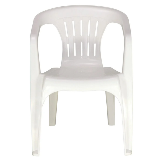 Poltrona Plástica Atalaia Tramontina Branco Poltrona Plástica Atalaia Tramontina Branco
