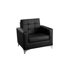 Poltrona Thainá Matrix Preto Corino281  Poltrona Thainá Matrix Preto Corino281