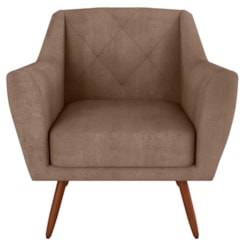 Poltrona Veneza Bege Bucle F498 Poltrona Veneza Bege Bucle F498