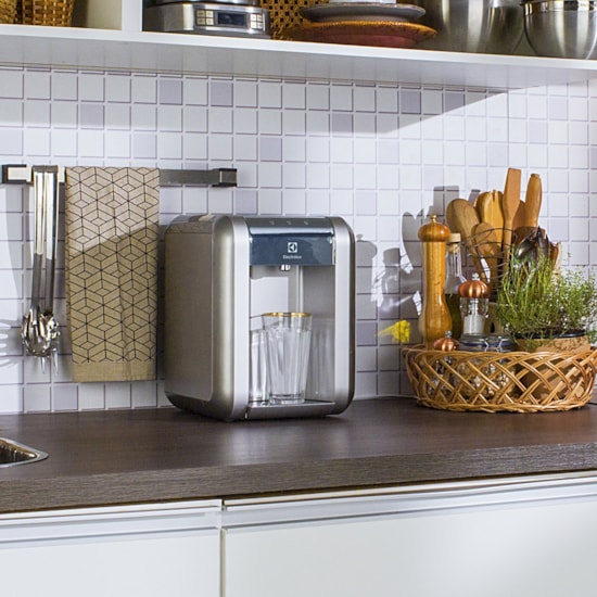Purificador De Água Electrolux Pe11x Painel Touch Prata