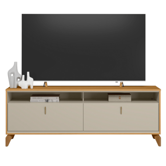 Rack 160Cm Tv Ate 65P Dubai Linea Brasil Tauari/Off White