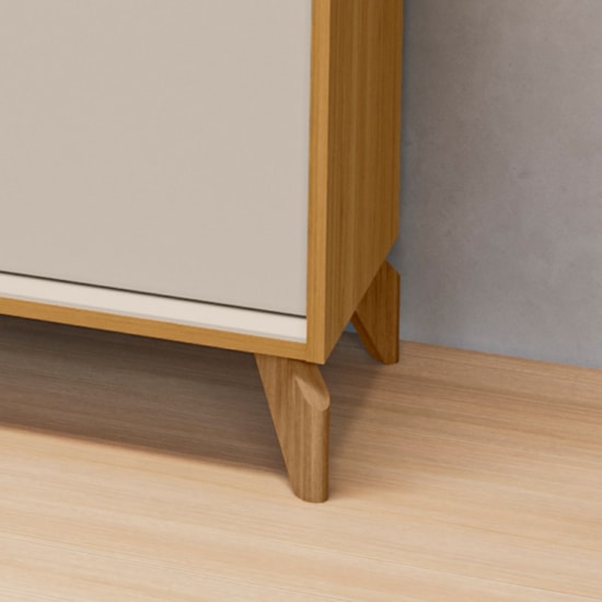 Rack 180Cm Tv Ate 75P Dubai Linea Tauari/Off White 